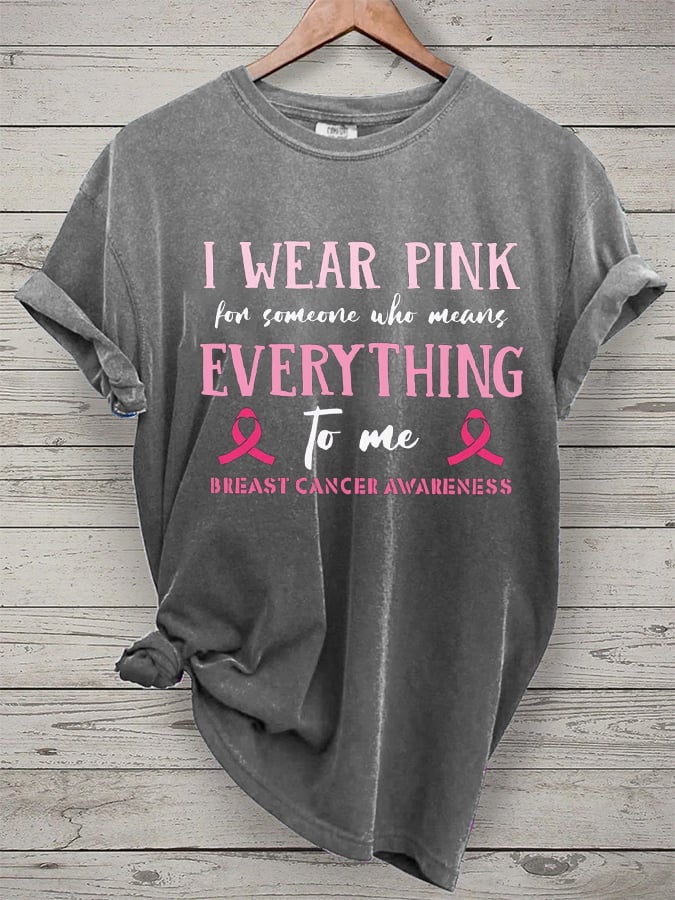 Women's Breast Cancer Awareness T-Shirt
