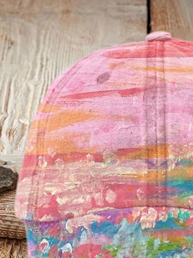 Unisex Breast Cancer Awareness Printed Hat