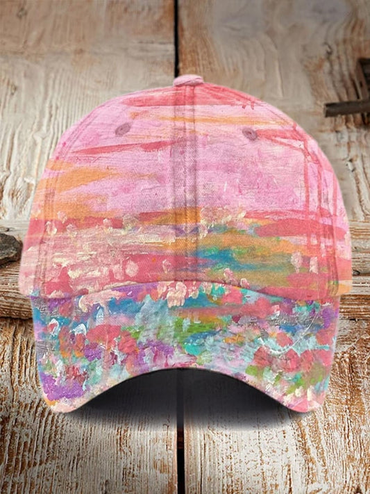 Unisex Breast Cancer Awareness Printed Hat