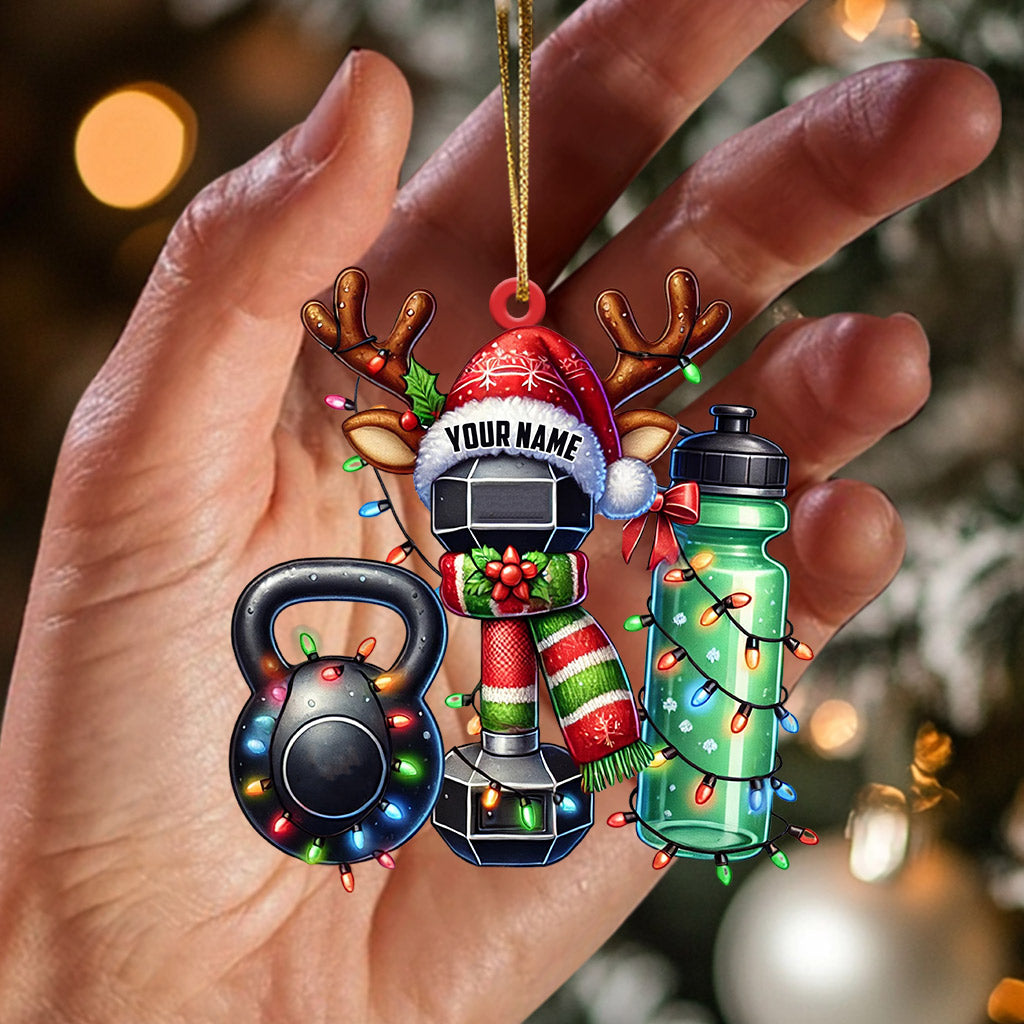 Gymmer Christmas Ornament, Personalized Ornament