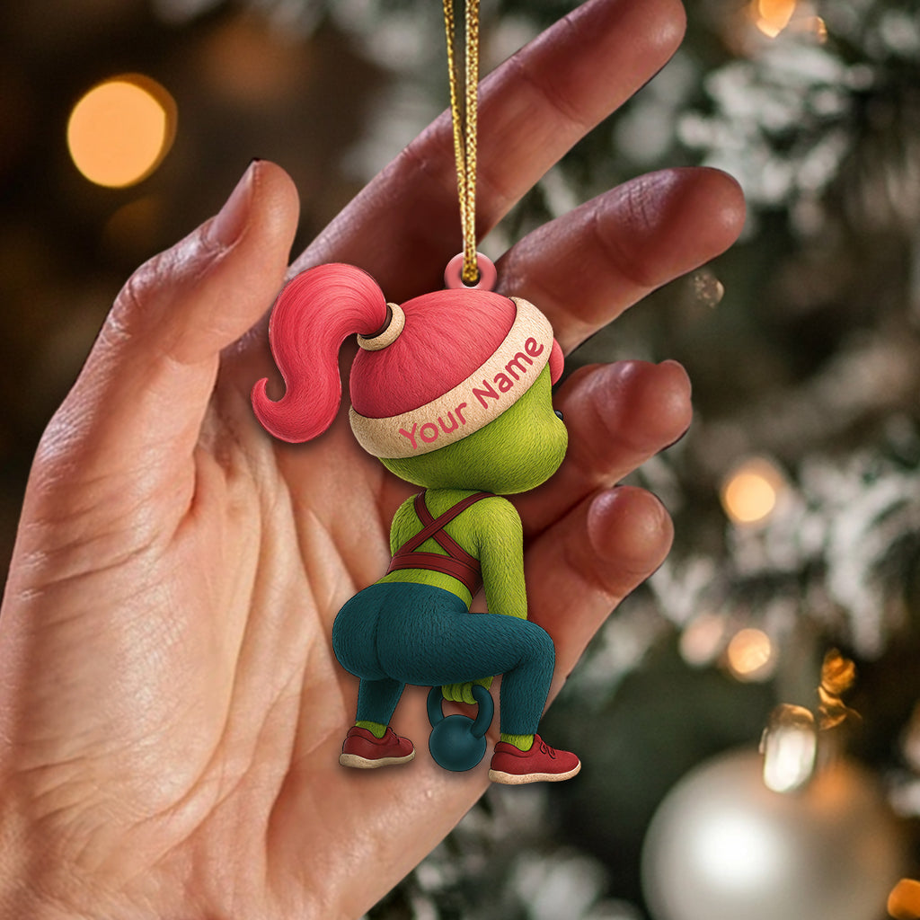 Gym Girl, Home Decor, Christmas Ornament, Personalized Ornament