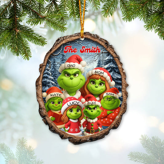 Family Christmas, Home Decor, Christmas Ornament, Personalized Ornament