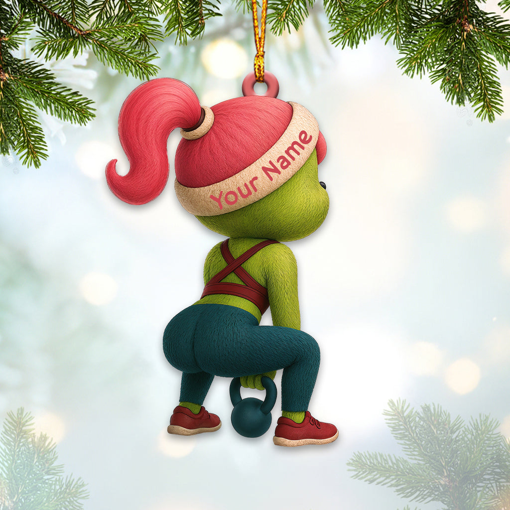 Gym Girl, Home Decor, Christmas Ornament, Personalized Ornament