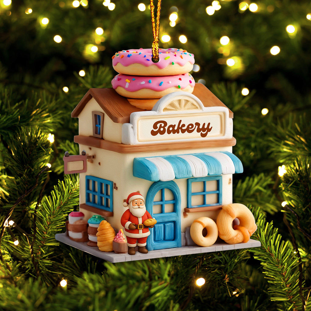 Bakery Christmas, Home Decor, Christmas Ornament, Personalized Ornament