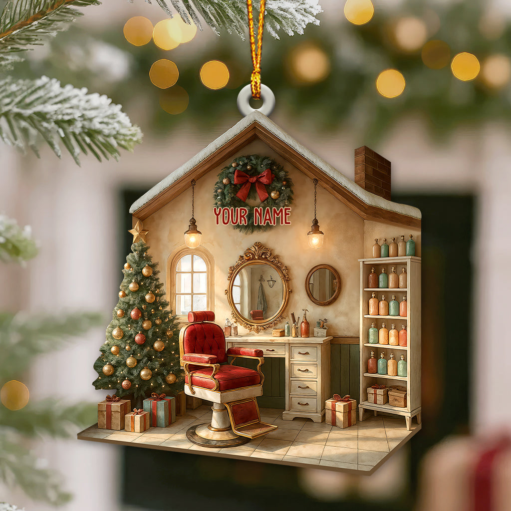Hair Salon, Home Decor, Christmas Ornament, Personalized Ornament