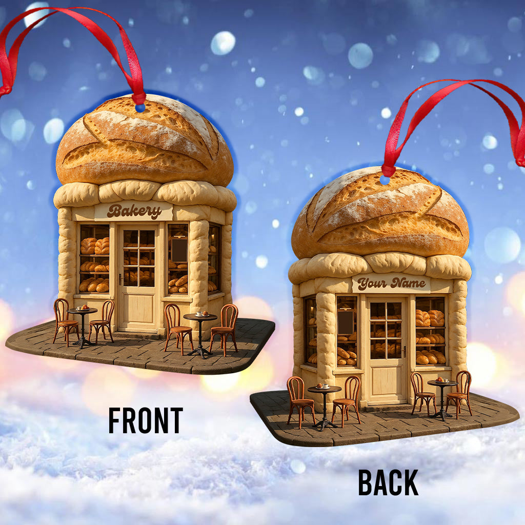 Bakery Shop, Home Decor, Christmas Ornament, Personalized Ornament