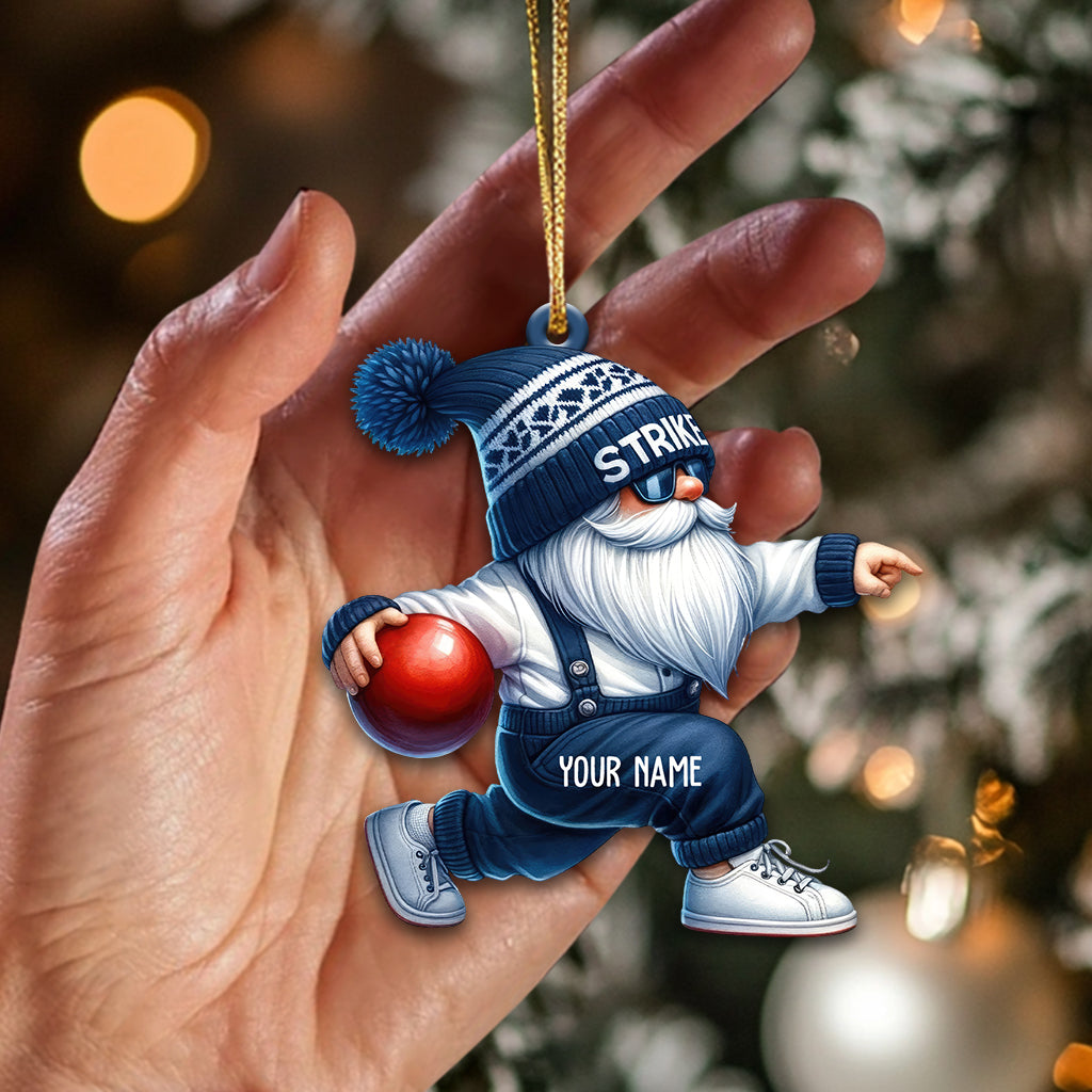 Strike Bowling, Home Decor, Christmas Ornament, Personalized Ornament