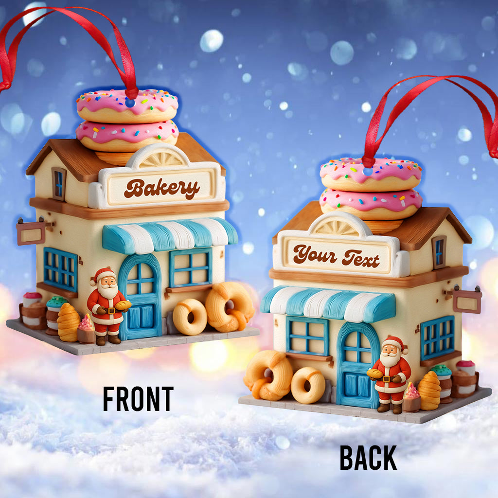 Bakery Christmas, Home Decor, Christmas Ornament, Personalized Ornament