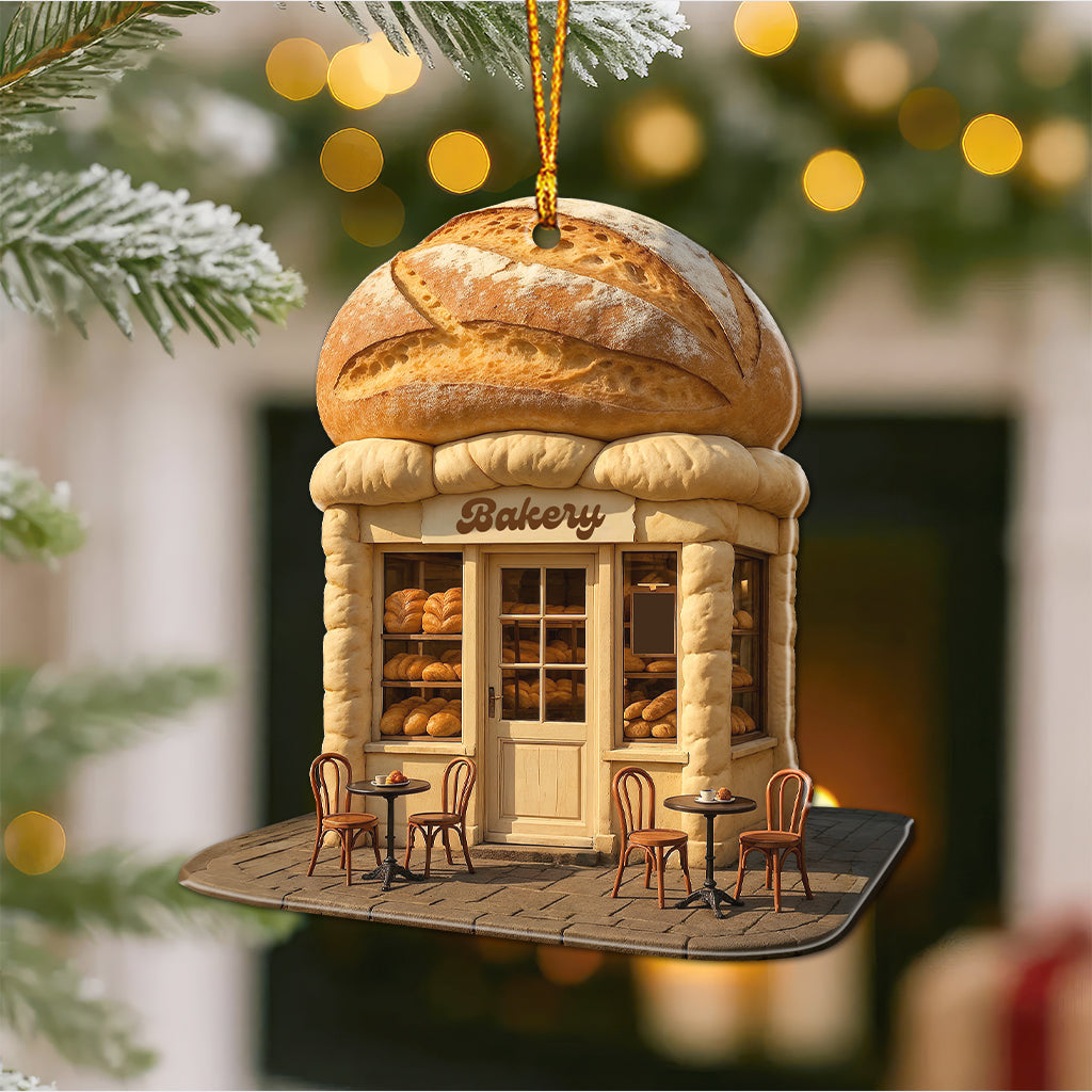 Bakery Shop, Home Decor, Christmas Ornament, Personalized Ornament