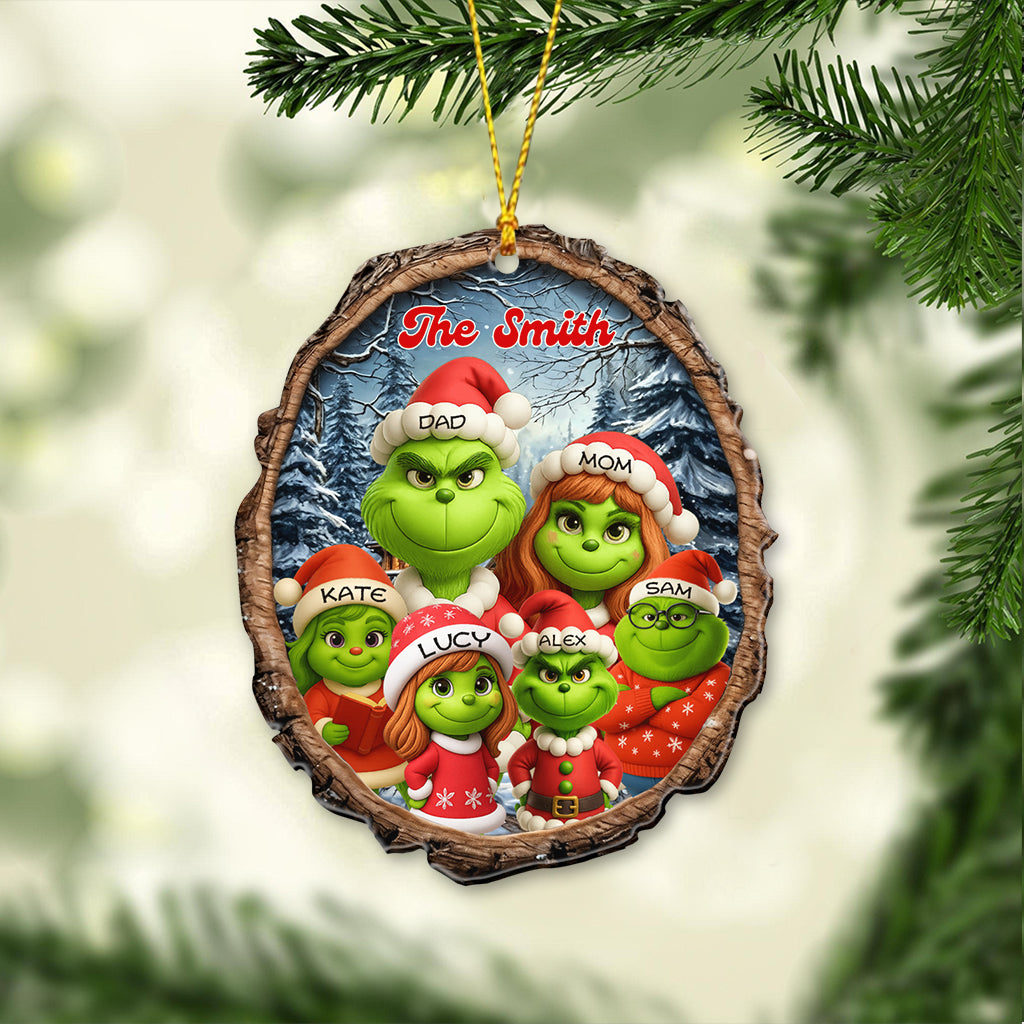 Family Christmas, Home Decor, Christmas Ornament, Personalized Ornament