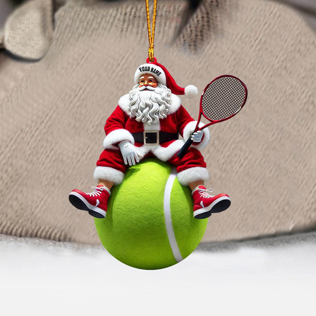 Sport Lover Santa Home Decor Christmas Ornament, Personalized Ornament