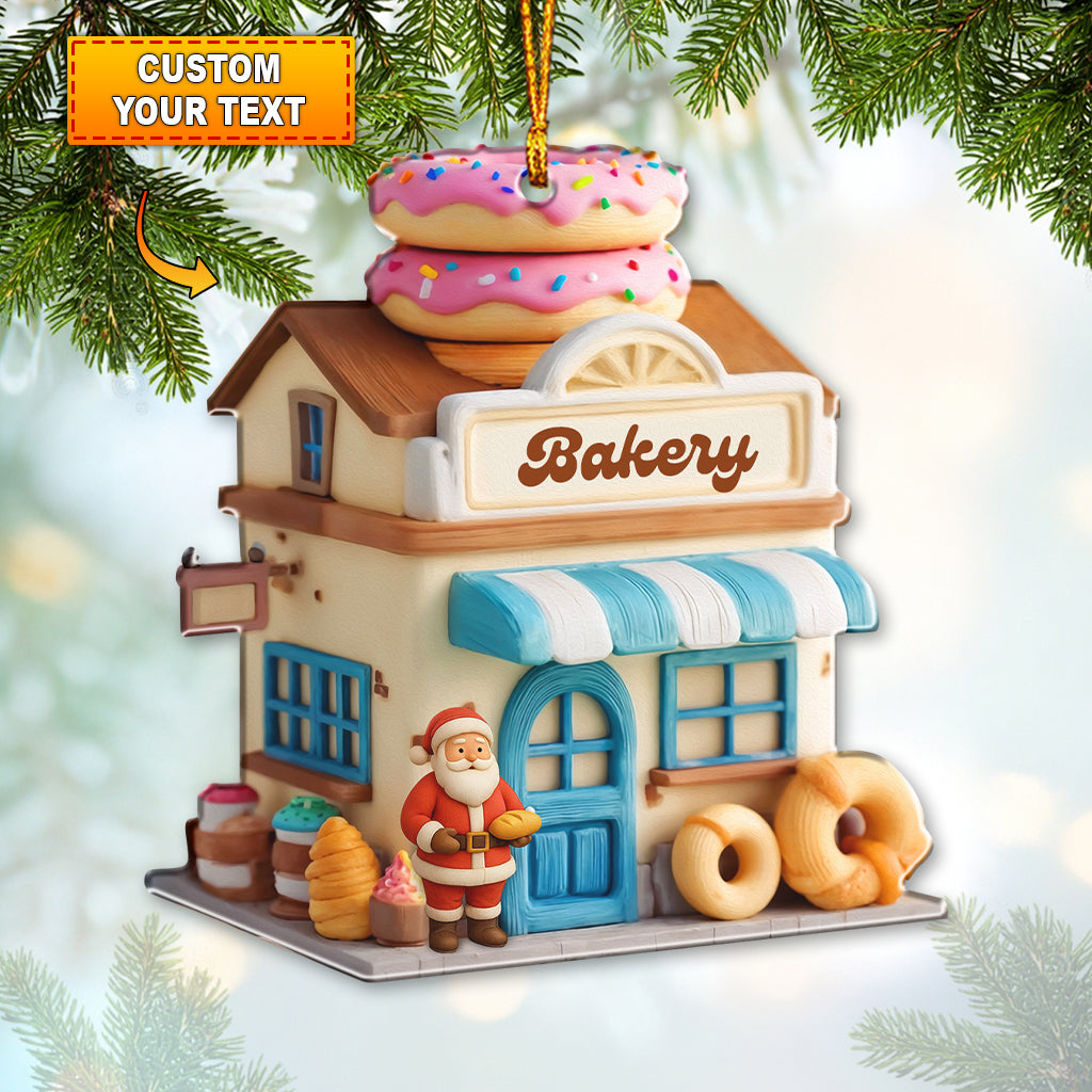 Bakery Christmas, Home Decor, Christmas Ornament, Personalized Ornament