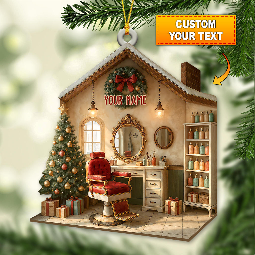 Hair Salon, Home Decor, Christmas Ornament, Personalized Ornament