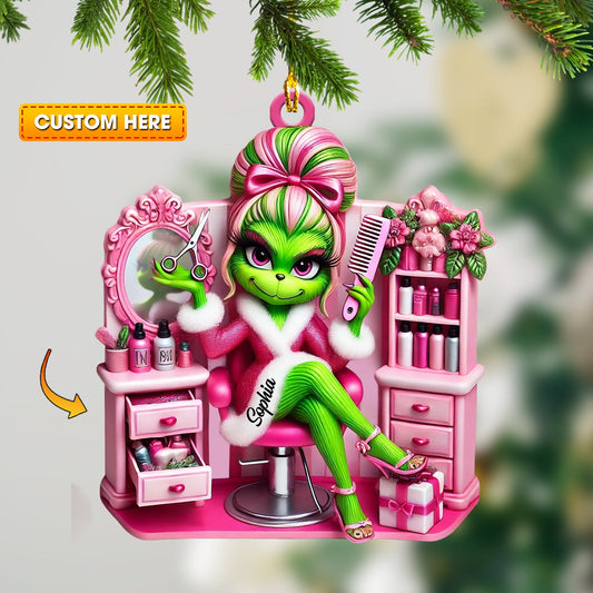 Queen Of ELF Home Decor Christmas Ornament, Personalized Ornament