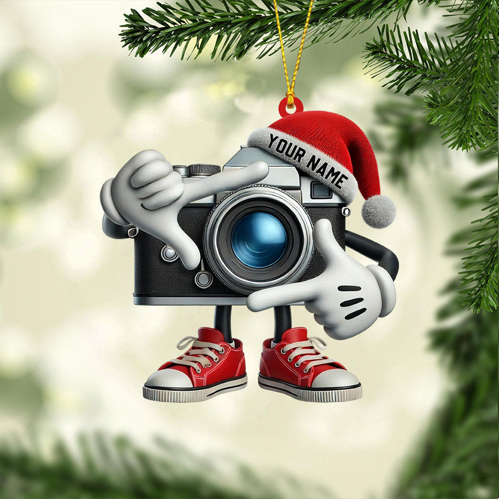 Take The Photo Home Decor Christmas Ornament, Personalized Ornament