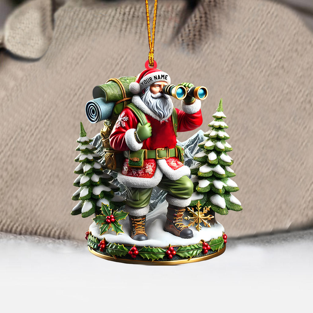 Santa Discovery Home Decor Christmas Ornament, Personalized Ornament