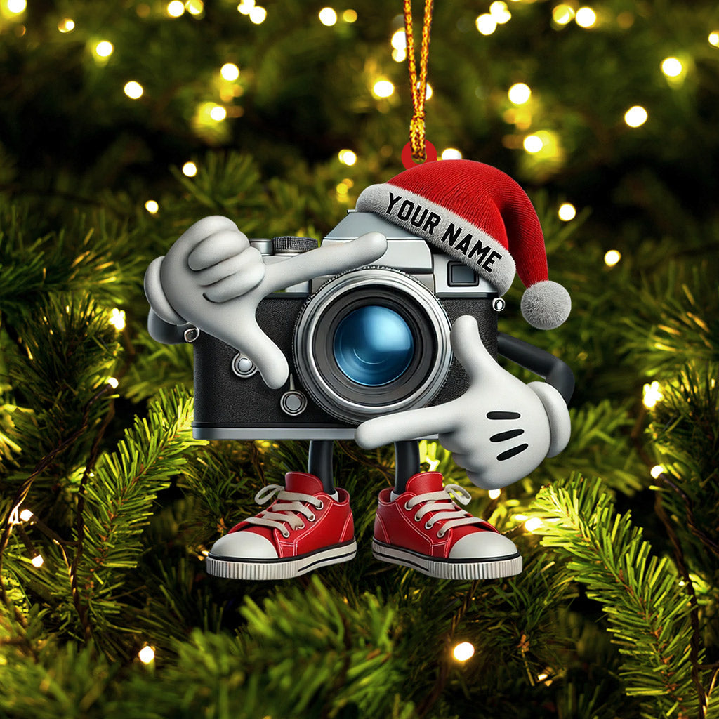 Take The Photo Home Decor Christmas Ornament, Personalized Ornament