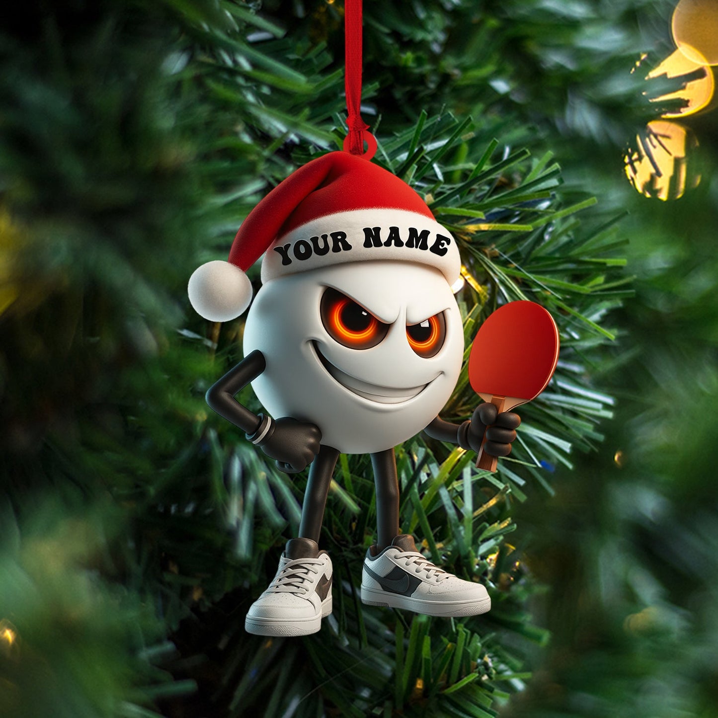 Ping Pong, Home Decor, Christmas Ornament, Personalized Ornament