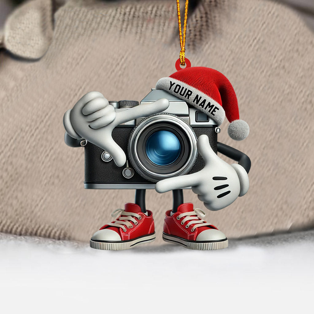 Take The Photo Home Decor Christmas Ornament, Personalized Ornament