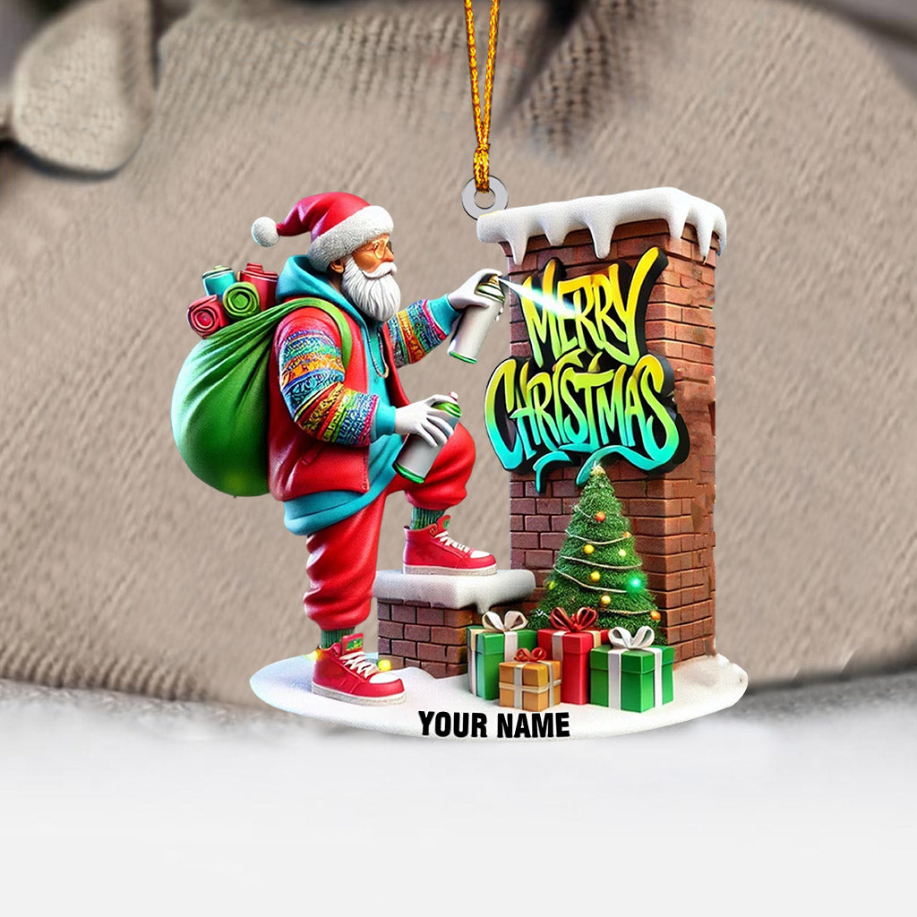 Merry Christmas Home Decor Christmas Ornament, Personalized Ornament