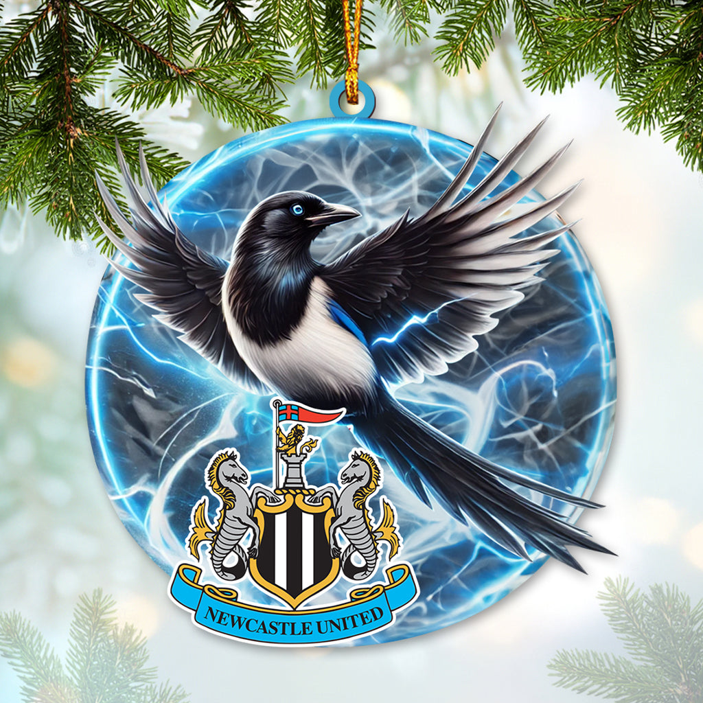 Custom Name Newcastle United Ornament, Christmas Gift for Newcastle United Lover